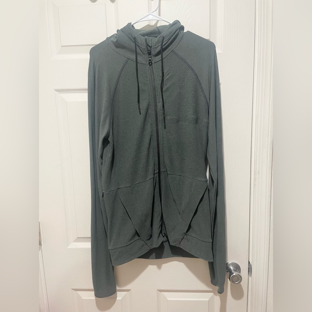 Nobull Zip Up Workout Jacket Hoodie Nylon - Mens Large